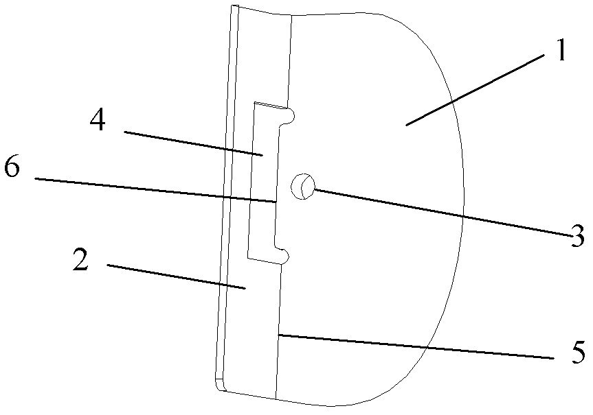 Display screen back plate and display screen with same