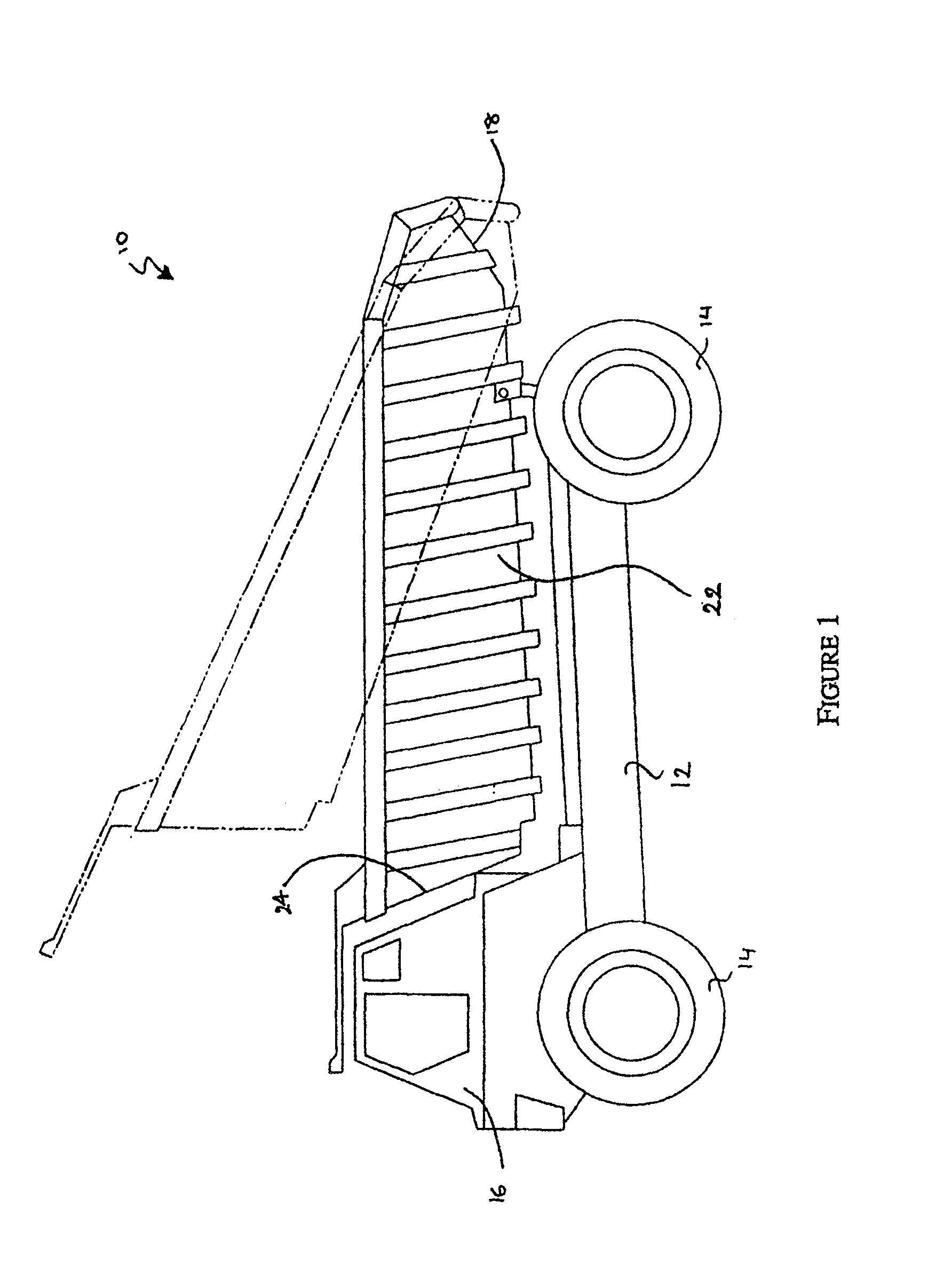 Materials transport container