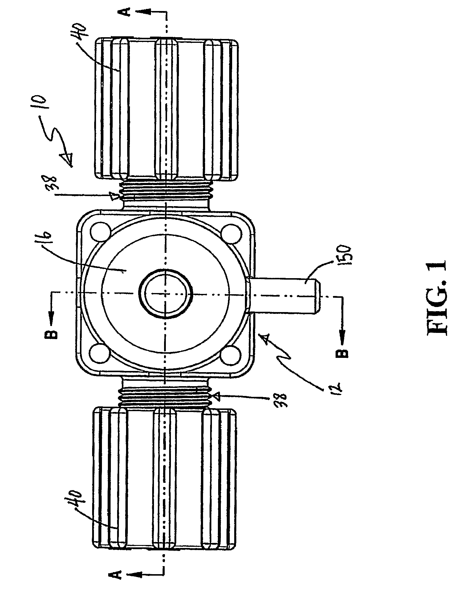 Welded diaphragm valve