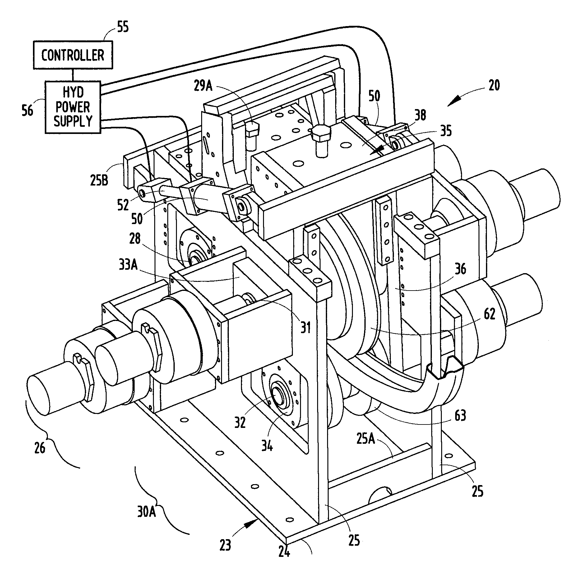 Roll-former apparatus with rapid-adjust sweep box