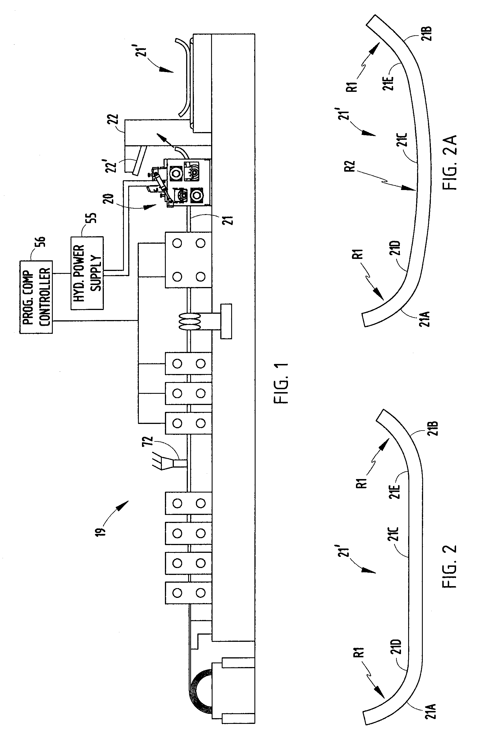 Roll-former apparatus with rapid-adjust sweep box