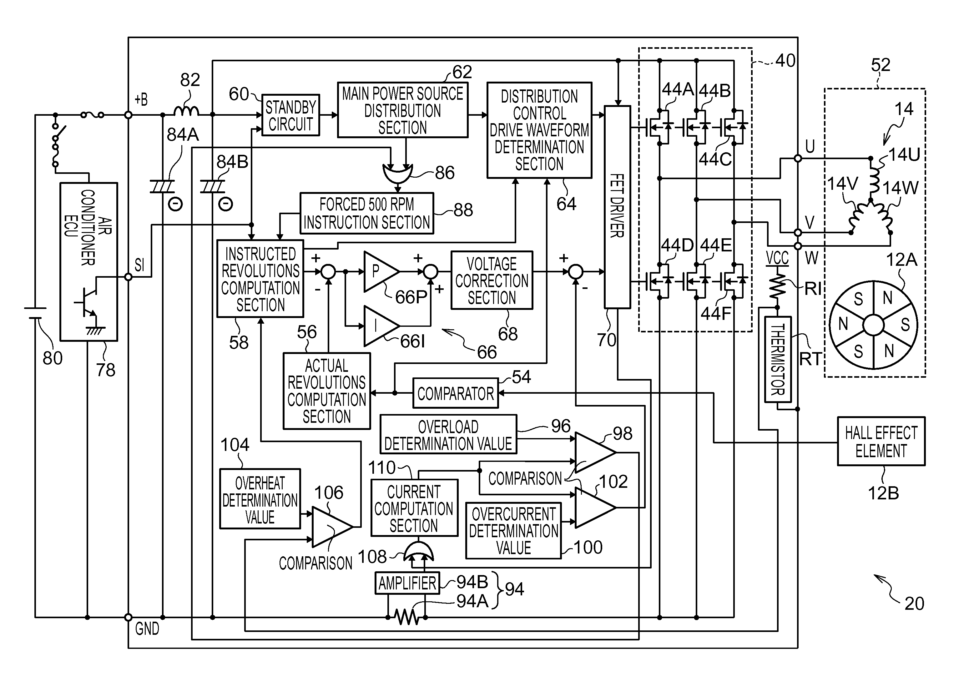 Motor drive device