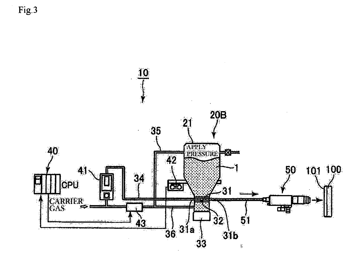 Power for thermal spraying, thermal spraying method, and thermally sprayed coating