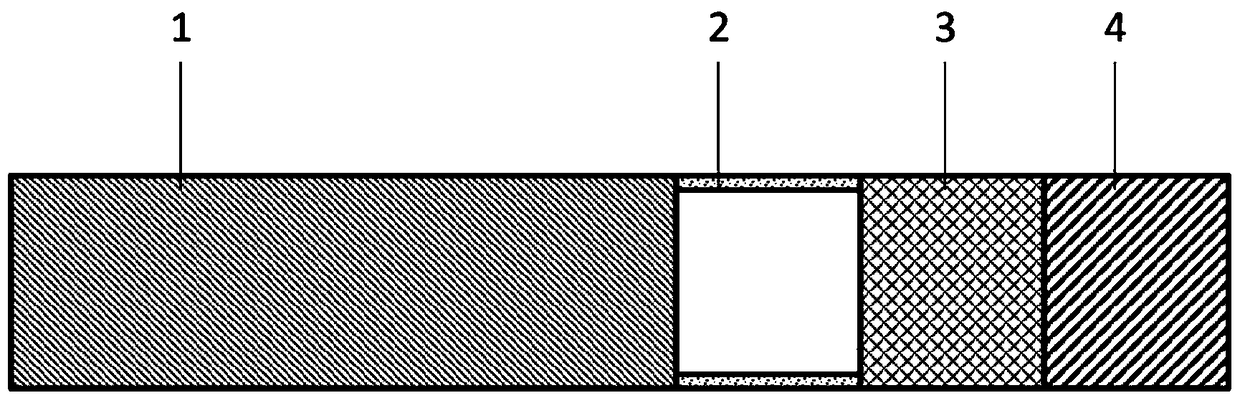 Cigarette body for circumferential heating non-burning cigarette