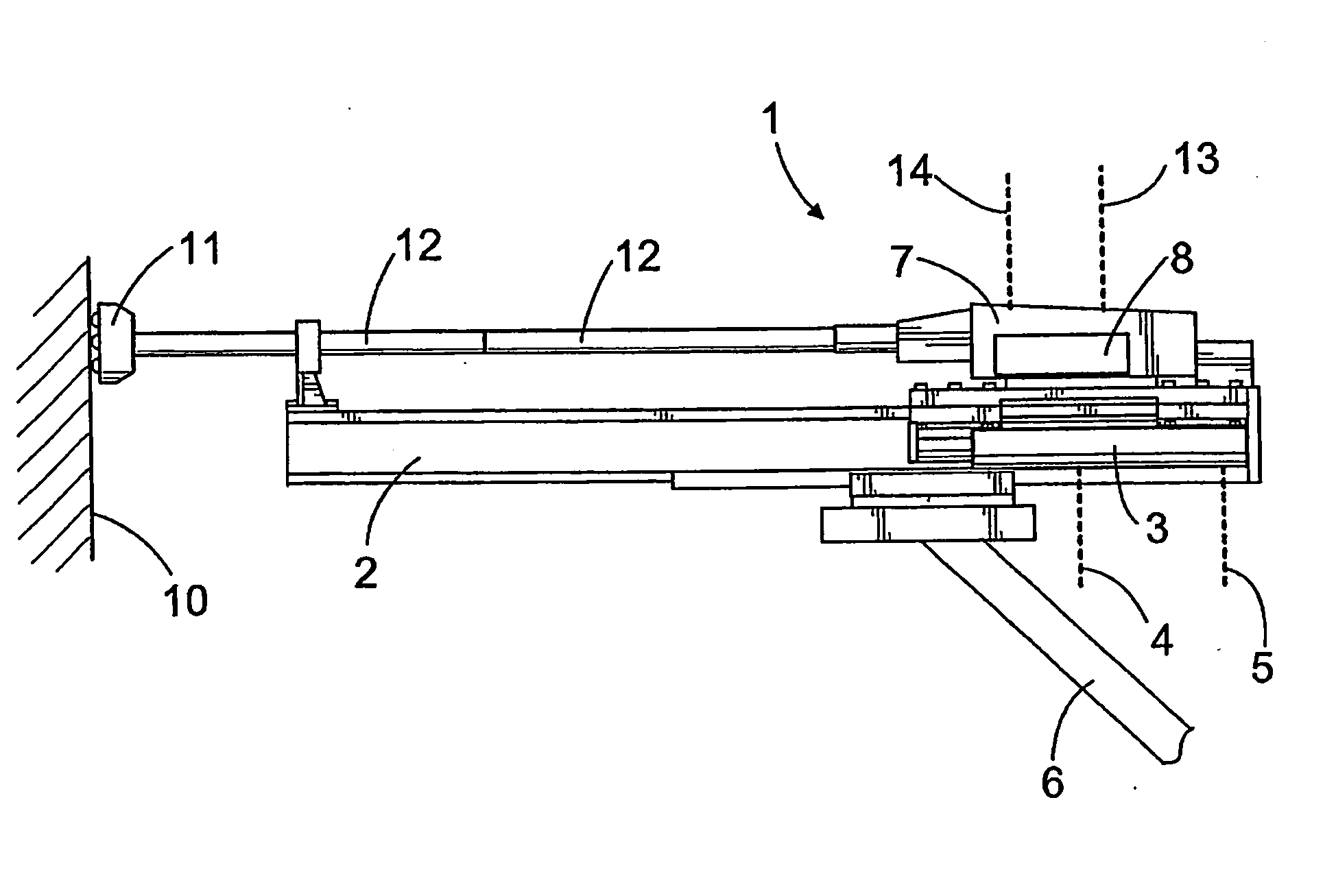 Arrangement for controlling rock drilling