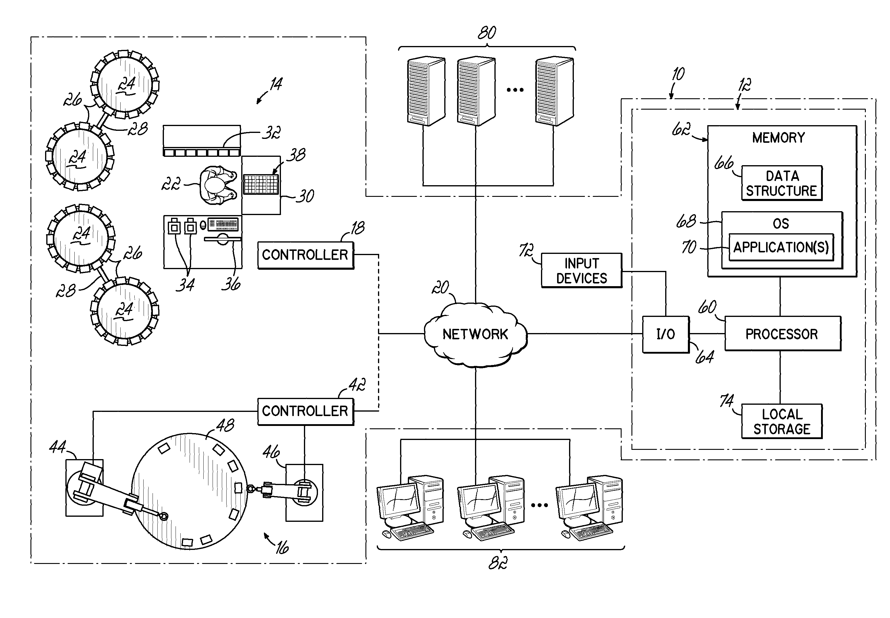 Methods and apparatus for filling of packagings with medications