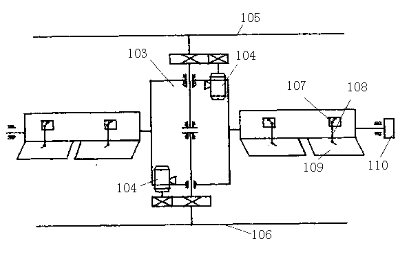 Inclined fixed wing unmanned plane