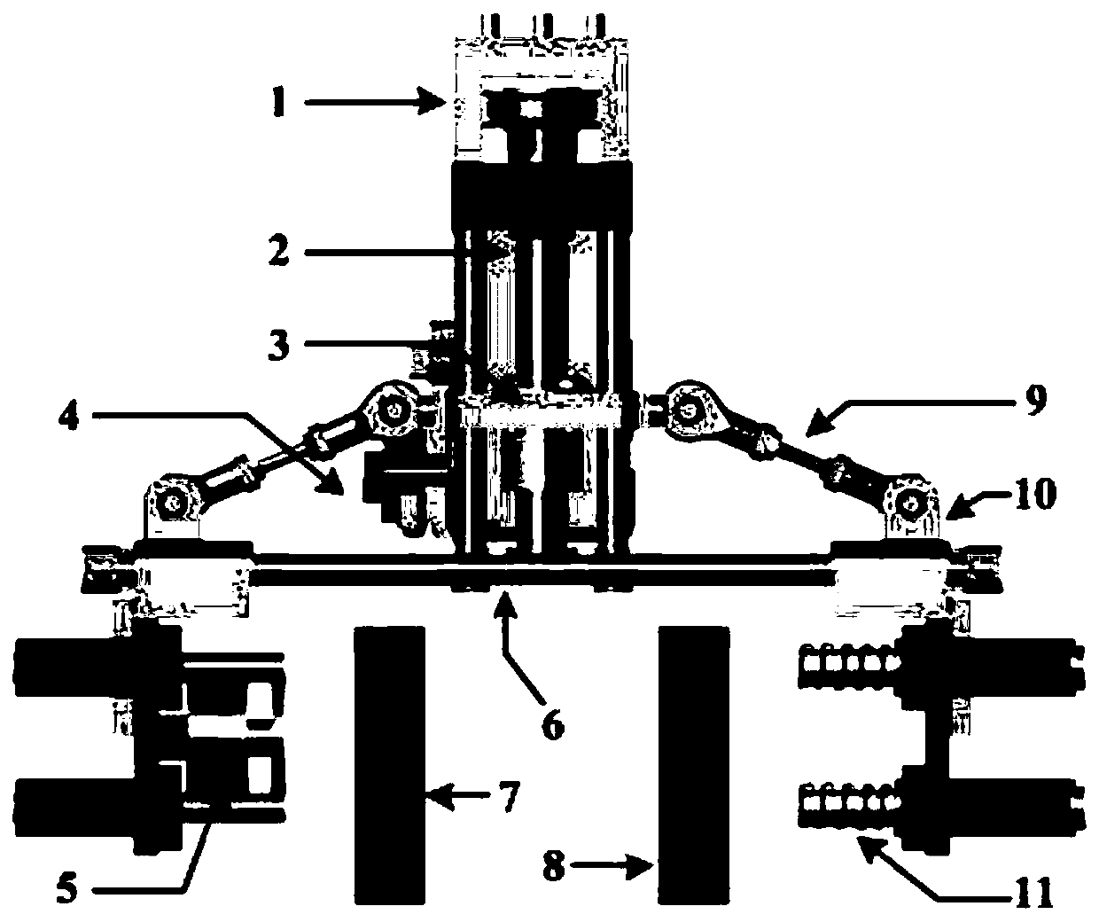 Adaptive variable impedance control method for clamping mechanism of fruit sorting parallel robot