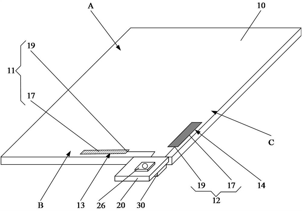 Display screens, display devices and electronic devices with integrated antenna