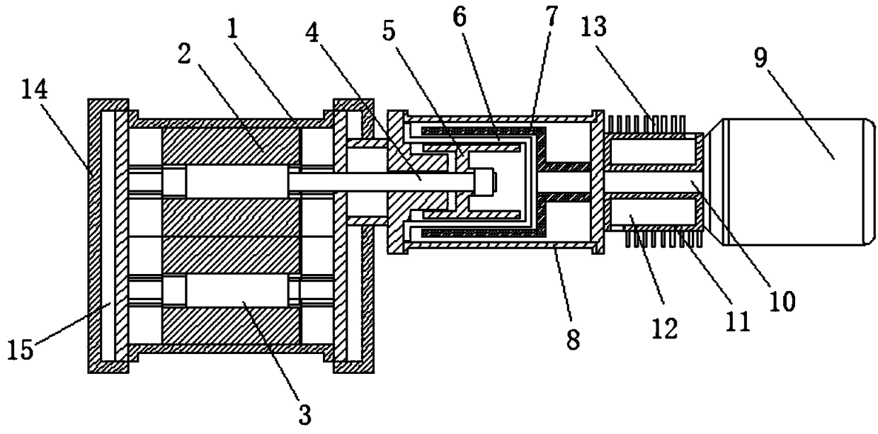 Multi-jacket heat preservation and magnetic transmission gear pump