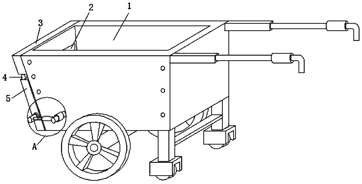 Attapulgite conveying device beneficial for dumping