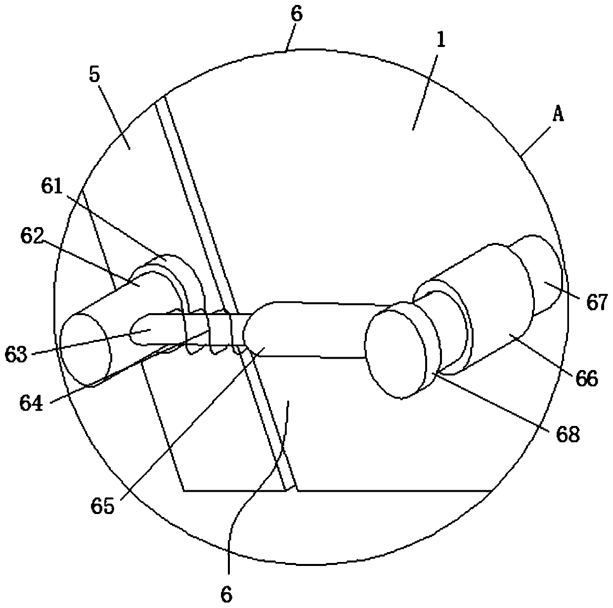 Attapulgite conveying device beneficial for dumping