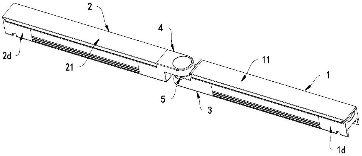 Spatial modular LED linear lamp