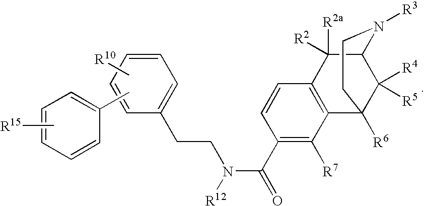 Large substituent, non-phenolic opioids