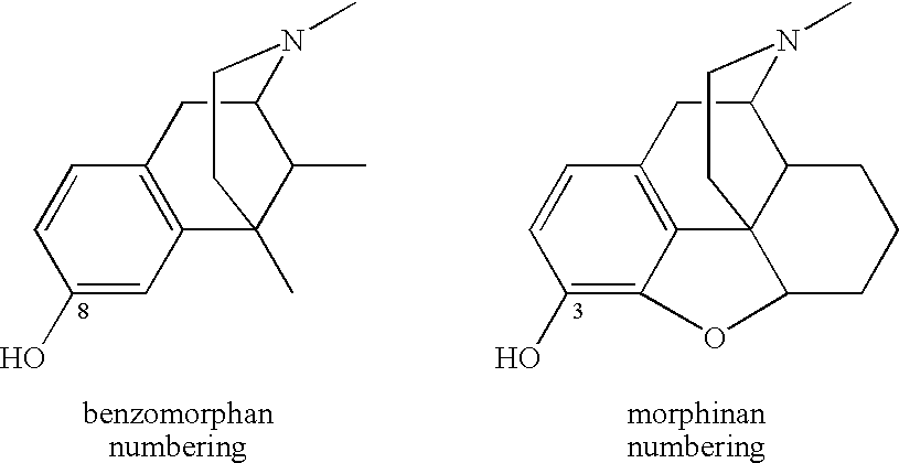 Large substituent, non-phenolic opioids