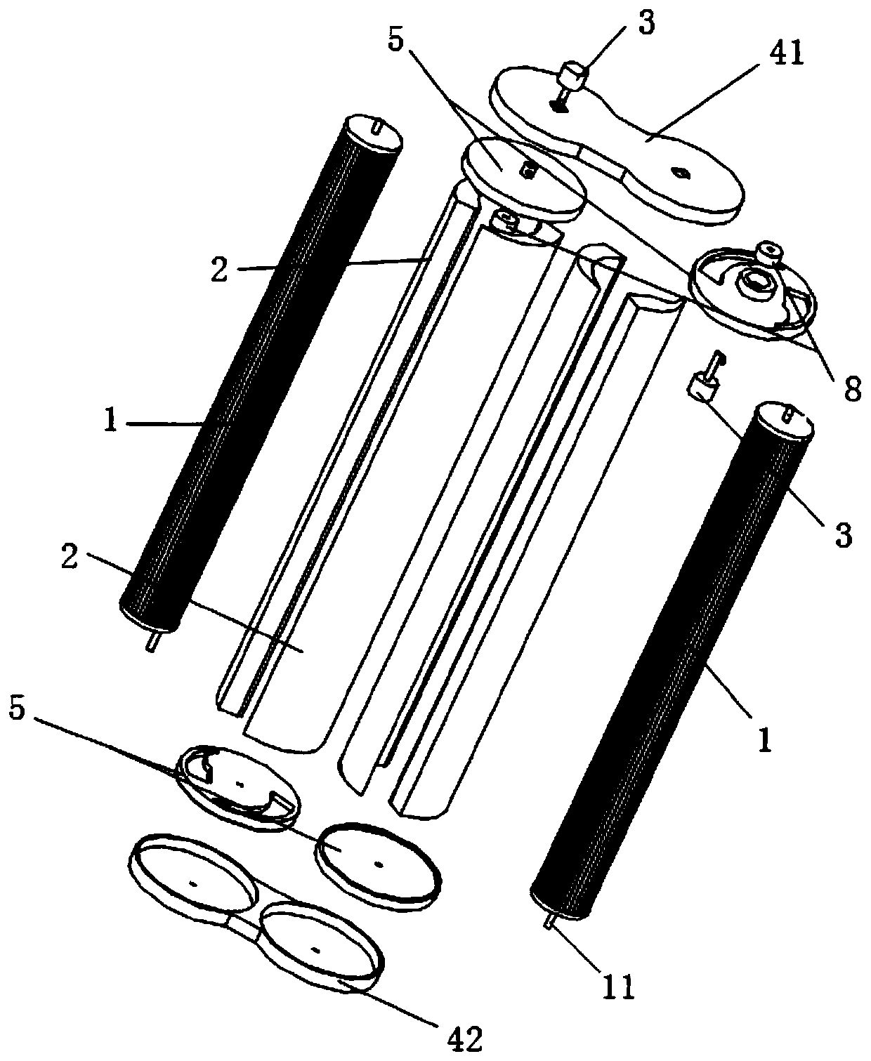 Air flue structure and air conditioner