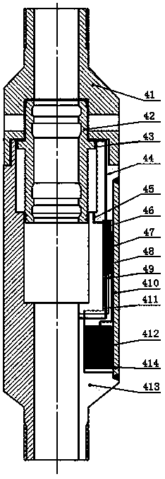 Intelligent well cementation slide sleeve separate-layer fracturing transformation process pipe column without stage limitation