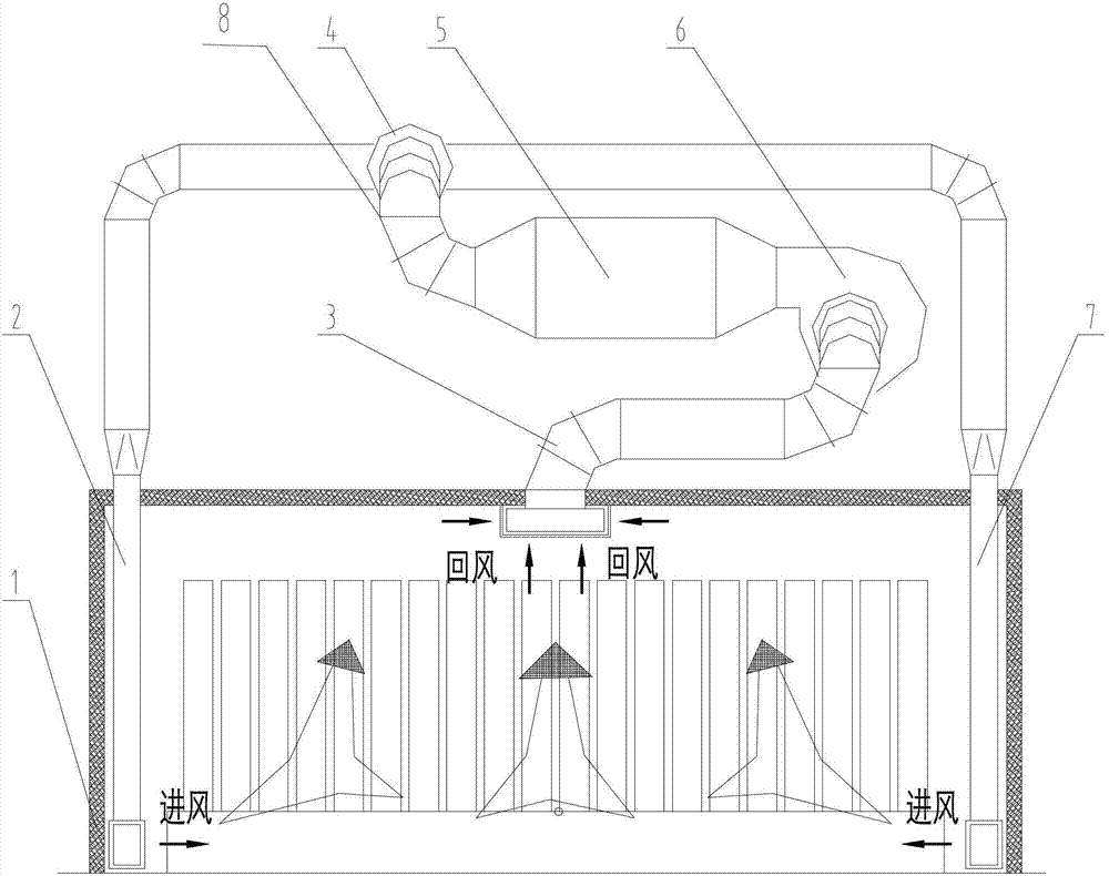 Oscillating-type heating drying system and method used for blanks