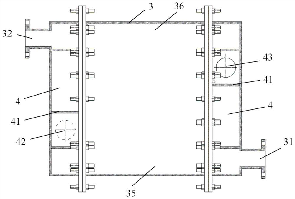 Ship outboard conformal cooler and ship cooling system