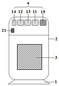 Indoor high-efficiency air purifier