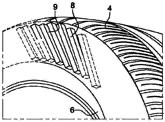 Pneumatic tire having a radial ply or bias ply carcass with large-diameter cords