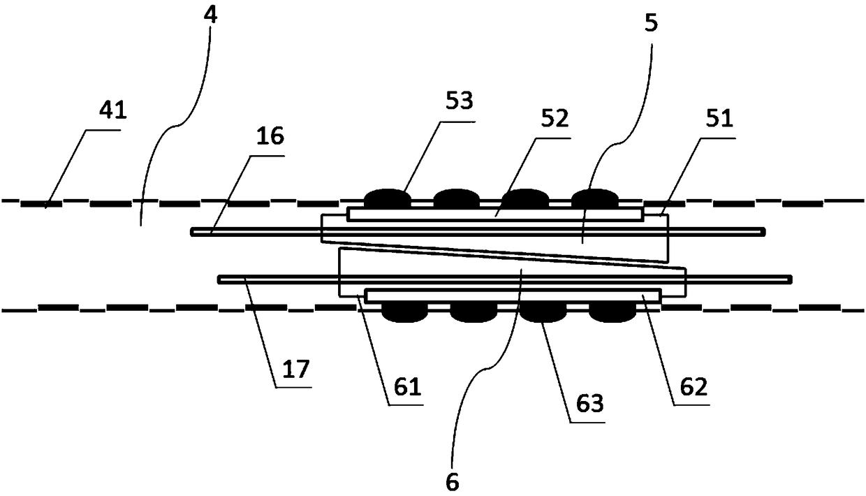 Square steel pipe cold-drawing repairing device and method