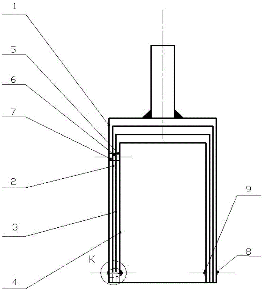 Foldable bucket for excavating garbage in water drainage ponds