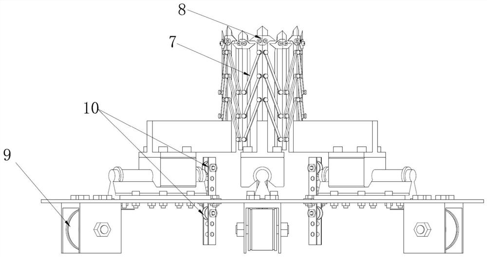 Adaptive banana fruit axis based constant force comb cutter