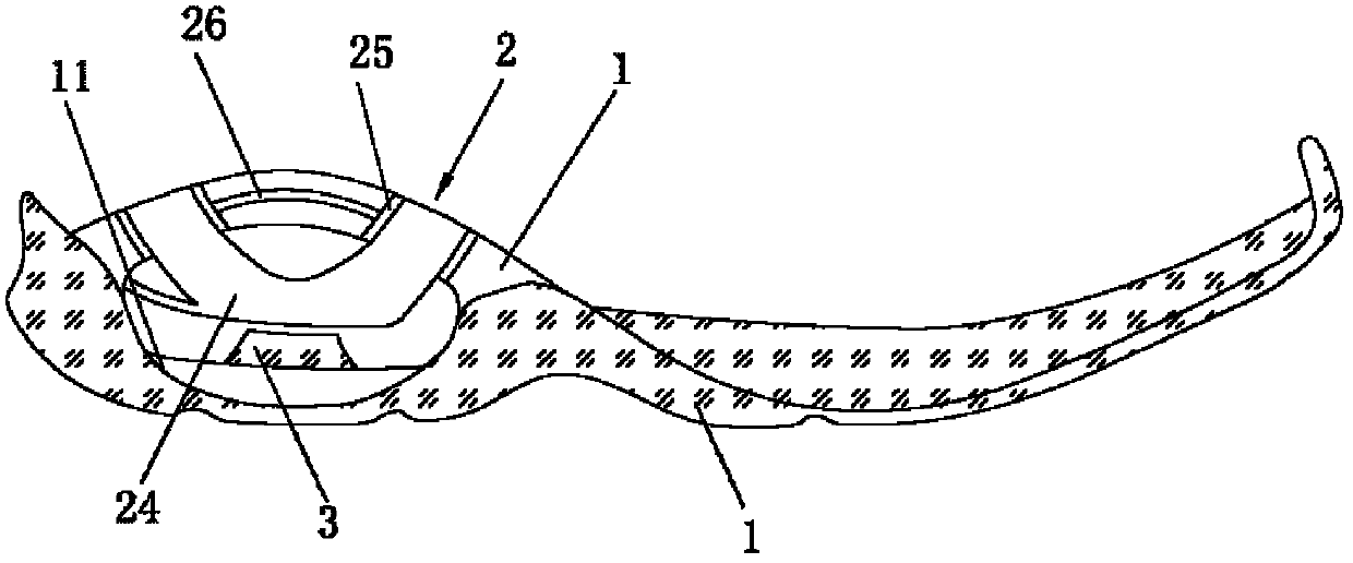 Cradle-type damping anti-sprain sole