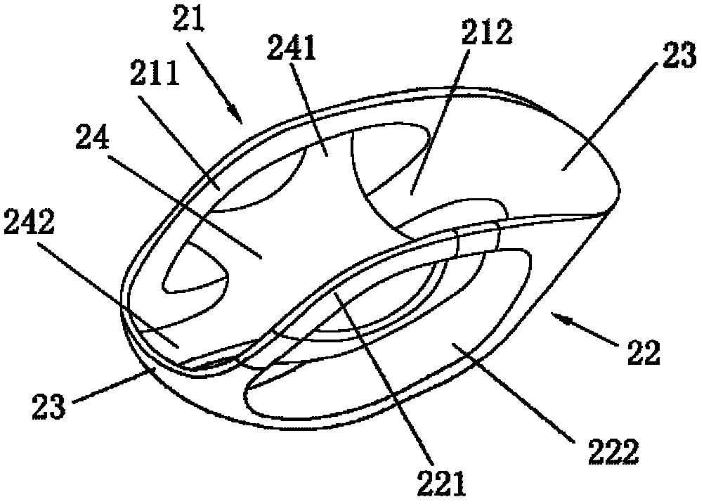 Cradle-type damping anti-sprain sole