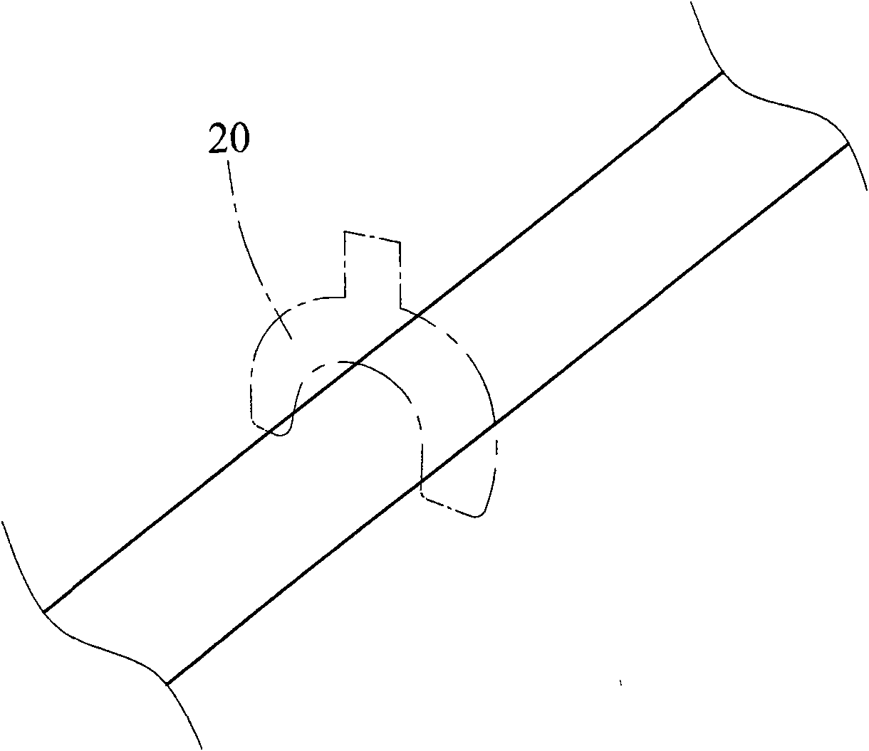 Blood vessel stent device and use method thereof