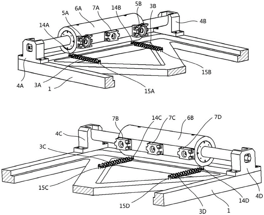 Three-dimensional shock-absorbing and isolation platform for floating object protection