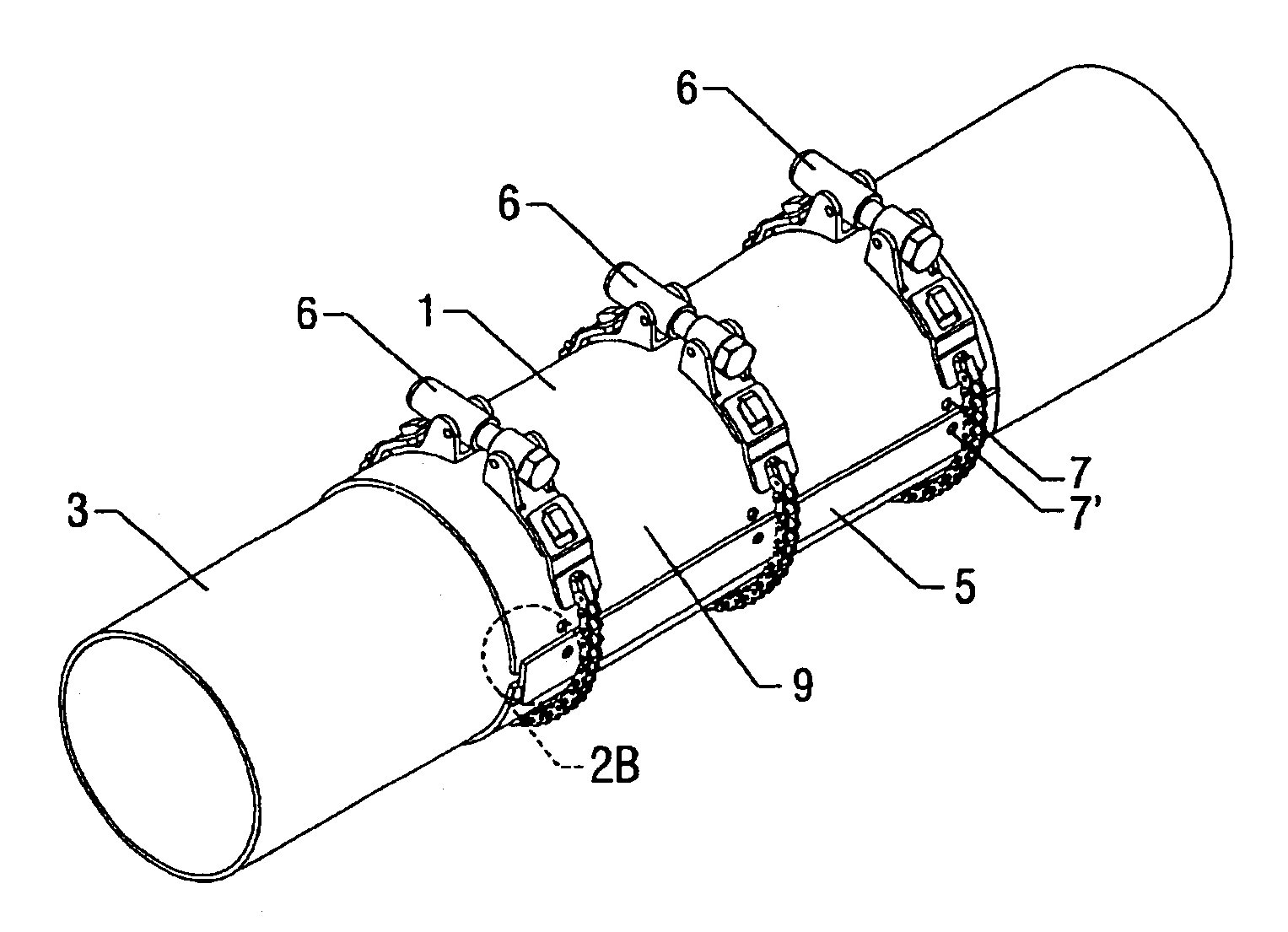 Compression pipe repairing and reinforcing methods