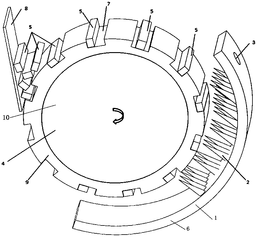 Device and method for aligning and splicing oil duct struts