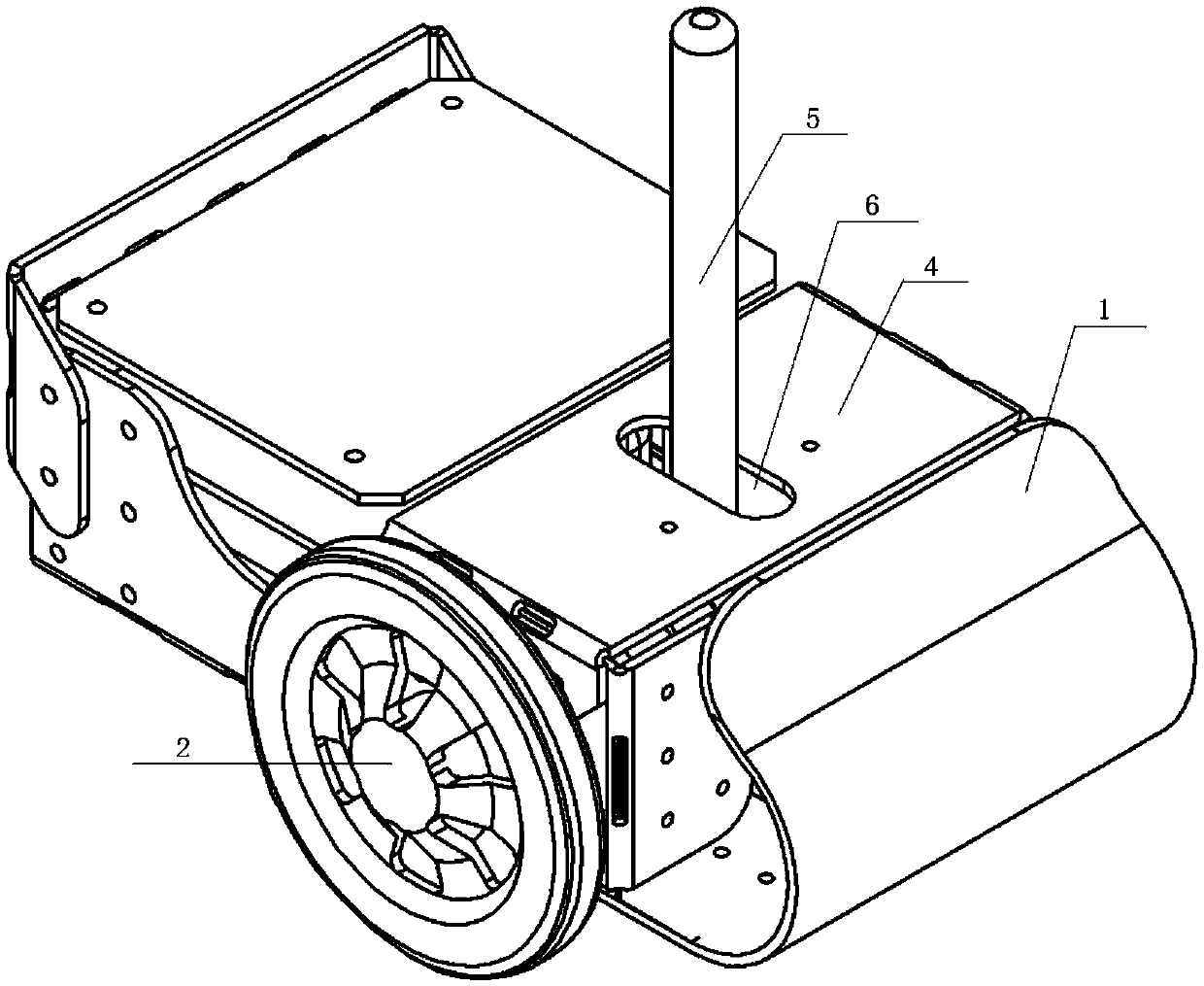 A kind of physical programming trolley and programming method