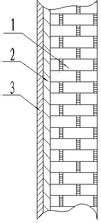 Imitation stone wallboard coated with ultraviolet resistant coating and preparation method of imitation stone wallboard