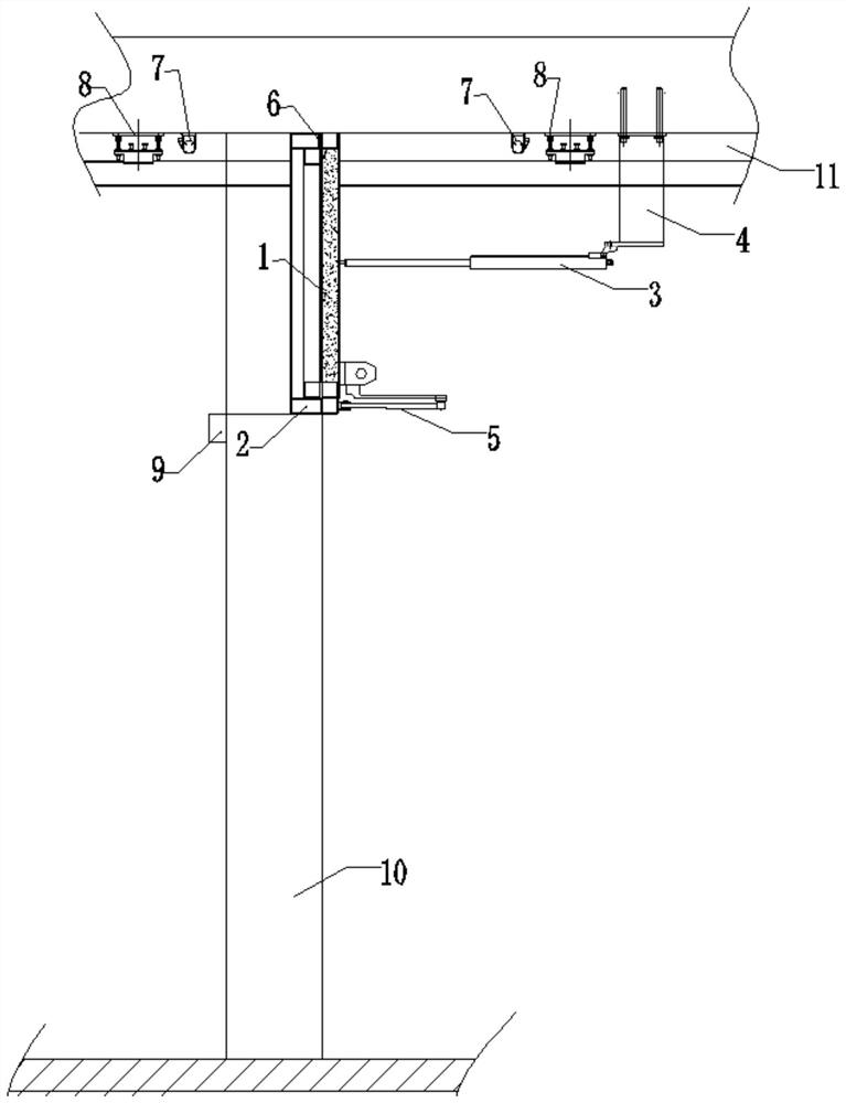 Building normally-closed electric fireproof window with two interlocked sides