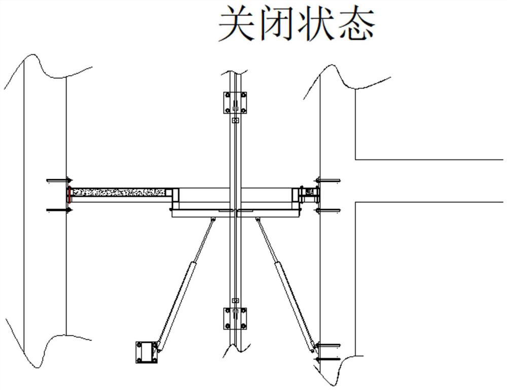 Building normally-closed electric fireproof window with two interlocked sides