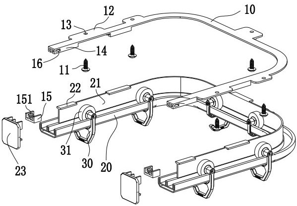 Refrigerator hanger and refrigerator with the refrigerator hanger