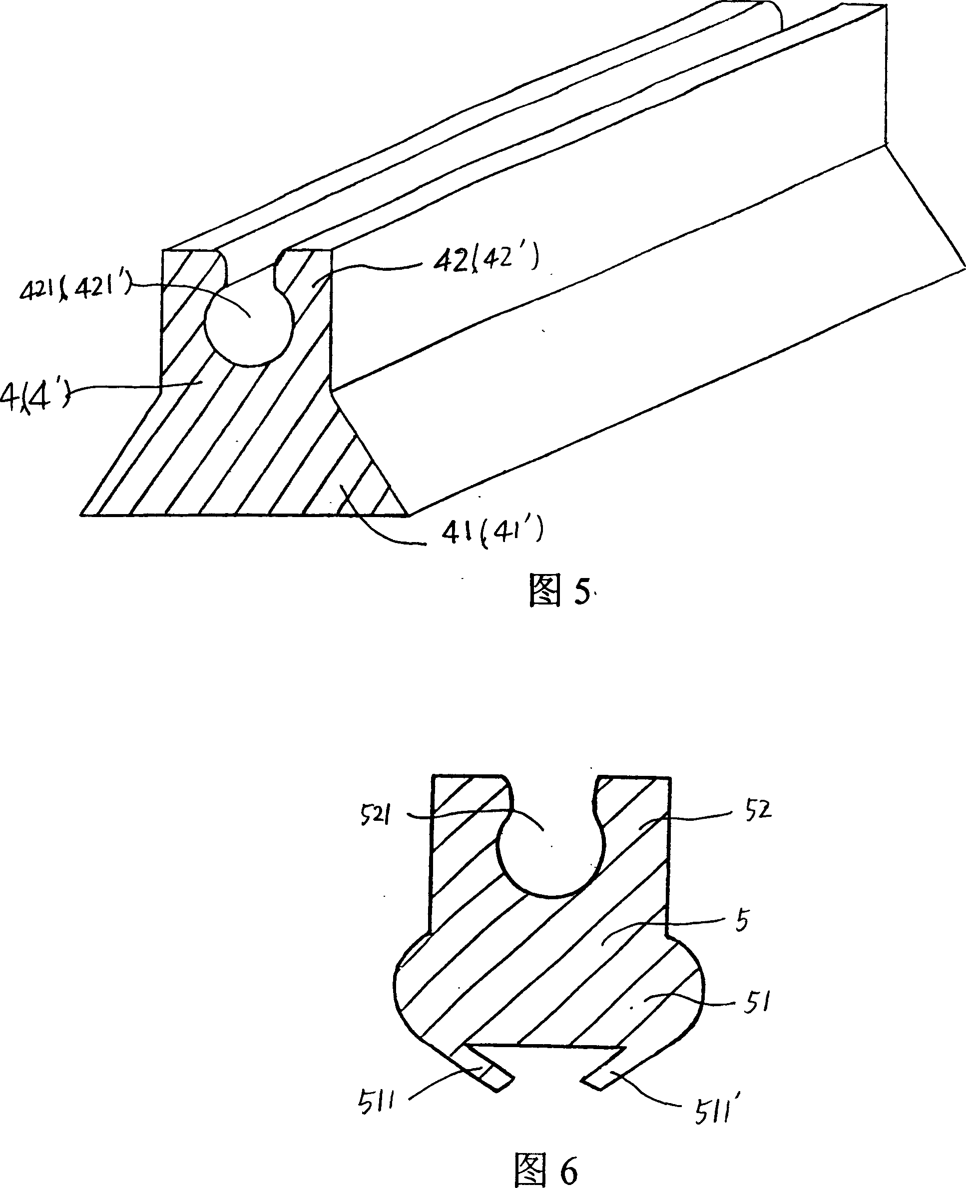 Method for connecting hanger on groove of back of stone