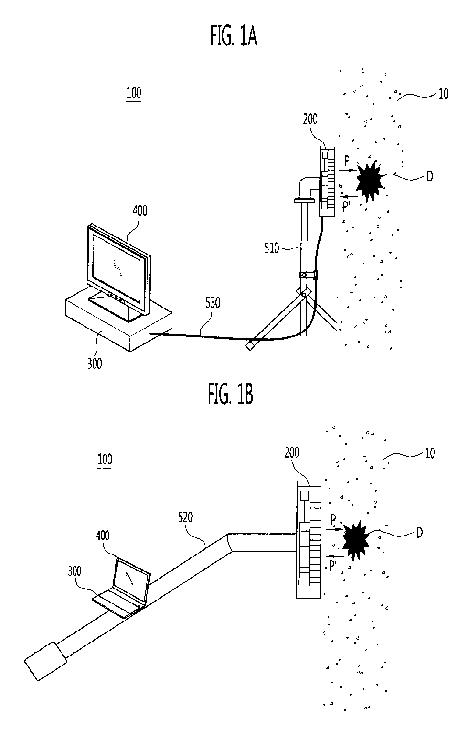 Two-dimensional array antenna and device for detecting internal object using the same