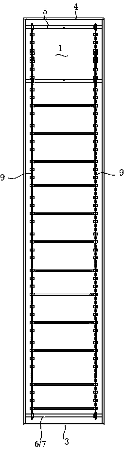 Bulk cargo self-discharging carriage