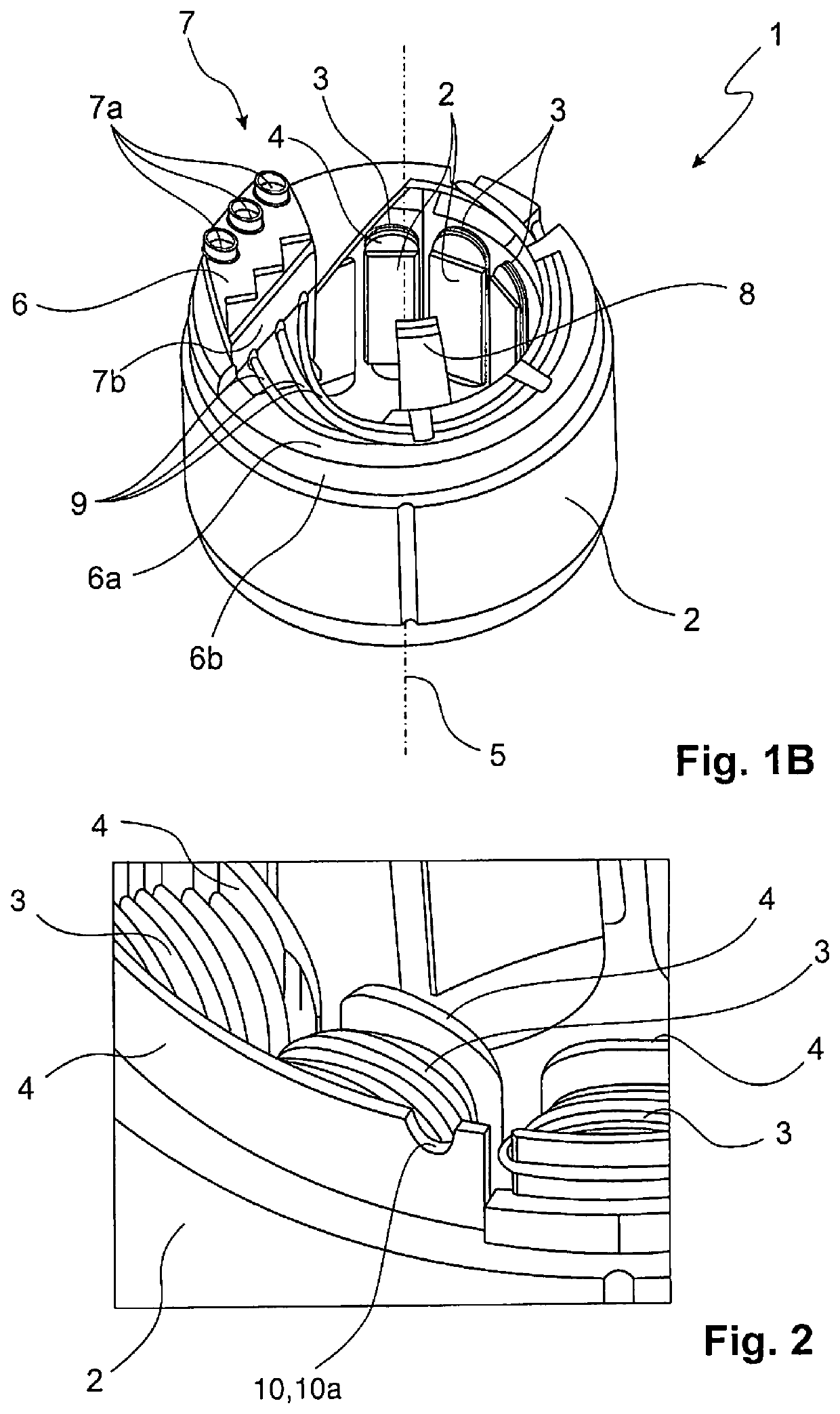 Device for driving a compressor