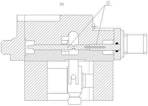 Electro-hydraulic valve control displacement module and using method thereof