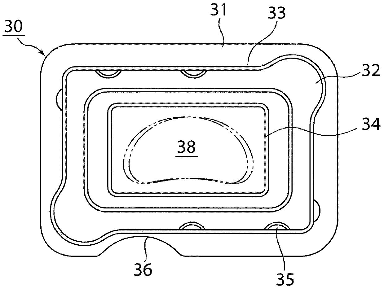 Microneedle patch container