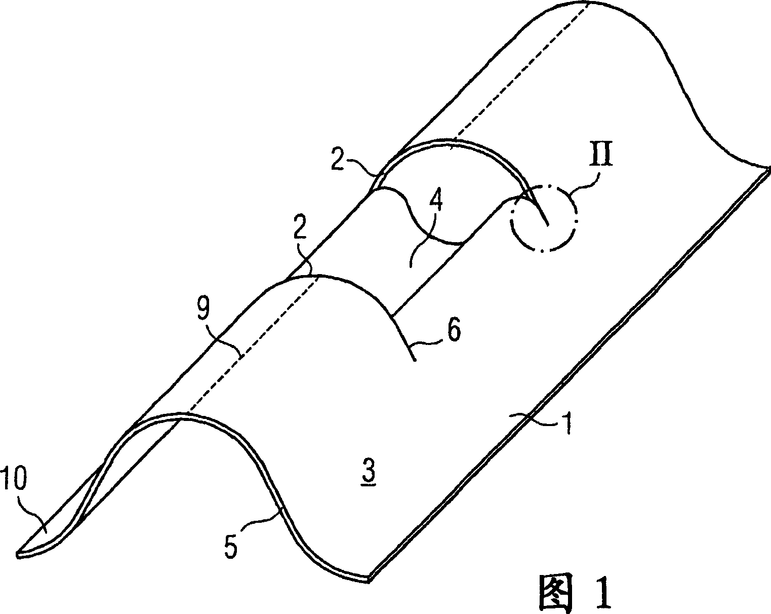 A microstructure relieved of notching