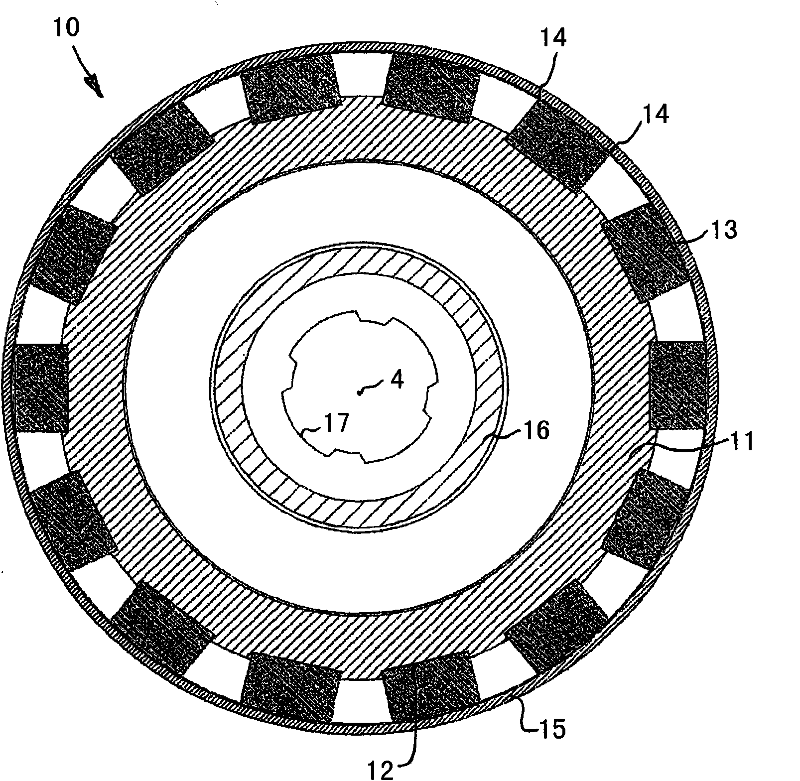 Magnetic drive arrangement