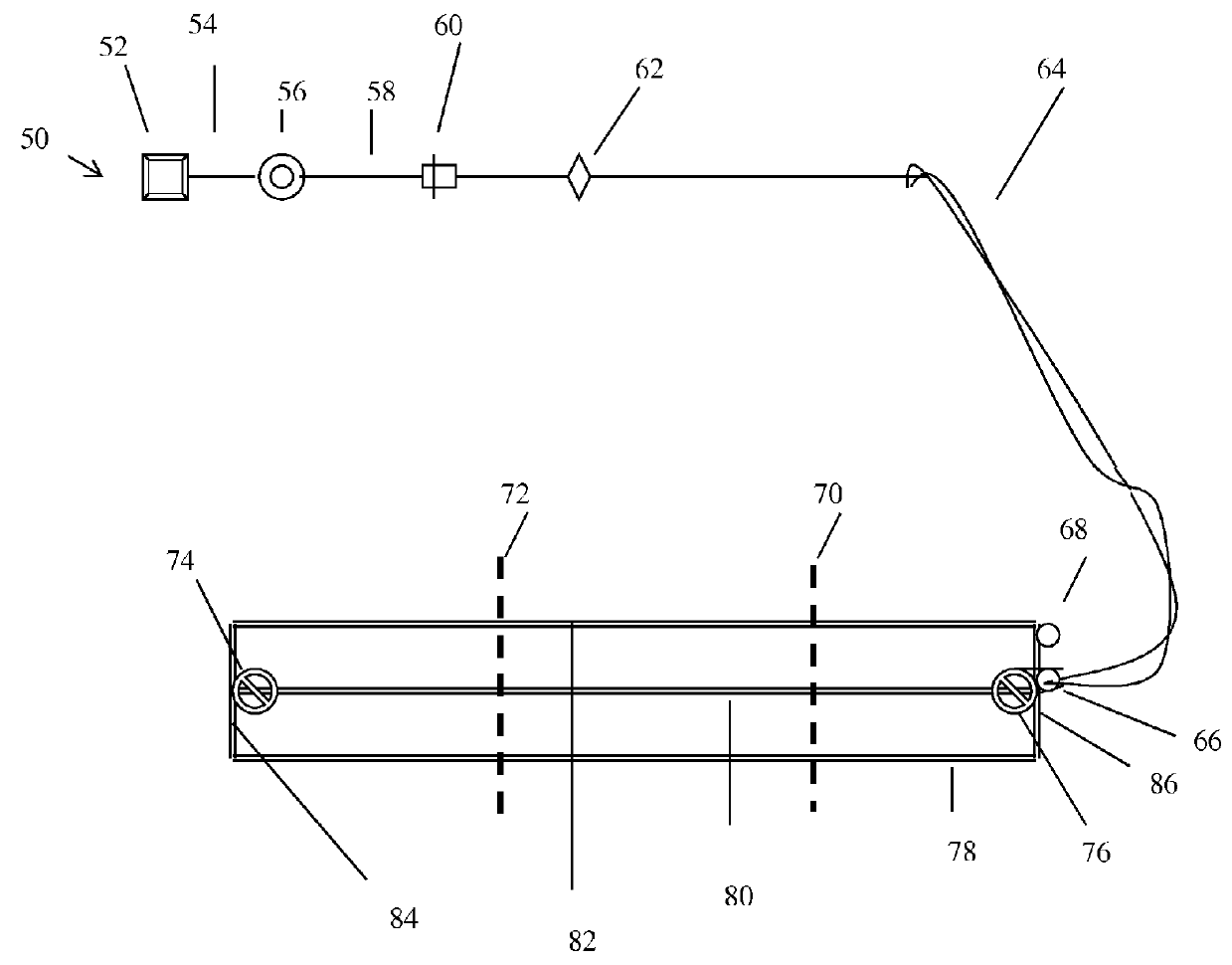 Air cloud particle suspension dredge