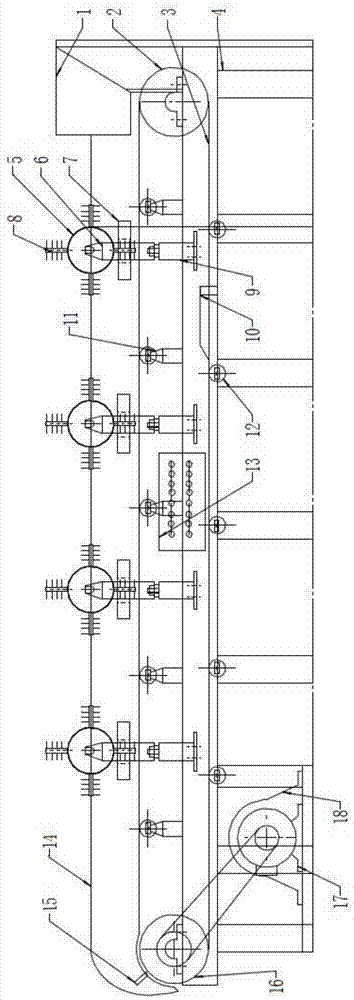 A cleaning device and method for separating impurities in straw