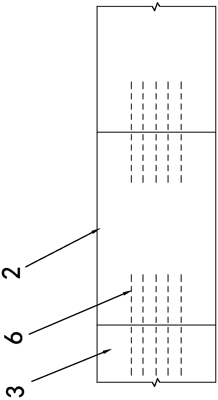 Pavement structure of bus stop